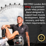 BRITPRO London BRIT Whey 2KG - 64 Servings
