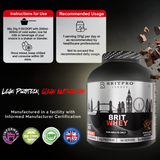 BRITPRO London BRIT Whey 2KG - 64 Servings