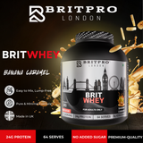 BRITPRO London BRIT Whey 2KG - 64 Servings