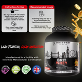 BRITPRO London BRIT Whey 2KG - 64 Servings