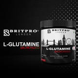 BRITPRO London L-Glutamine 250g - 50 Servings
