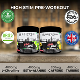 BRITPRO London BANG BANG Pre-WKT 300G - 30 Servings