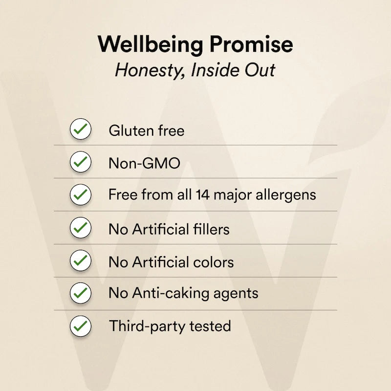 Wellbeing Nutrition Glow Collagen, 25 Servings - 250 Gm