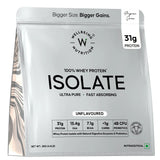 Wellbeing Nutrition Whey Protein Isolate 26g | 4B CFU Probiotics | 2 Kg