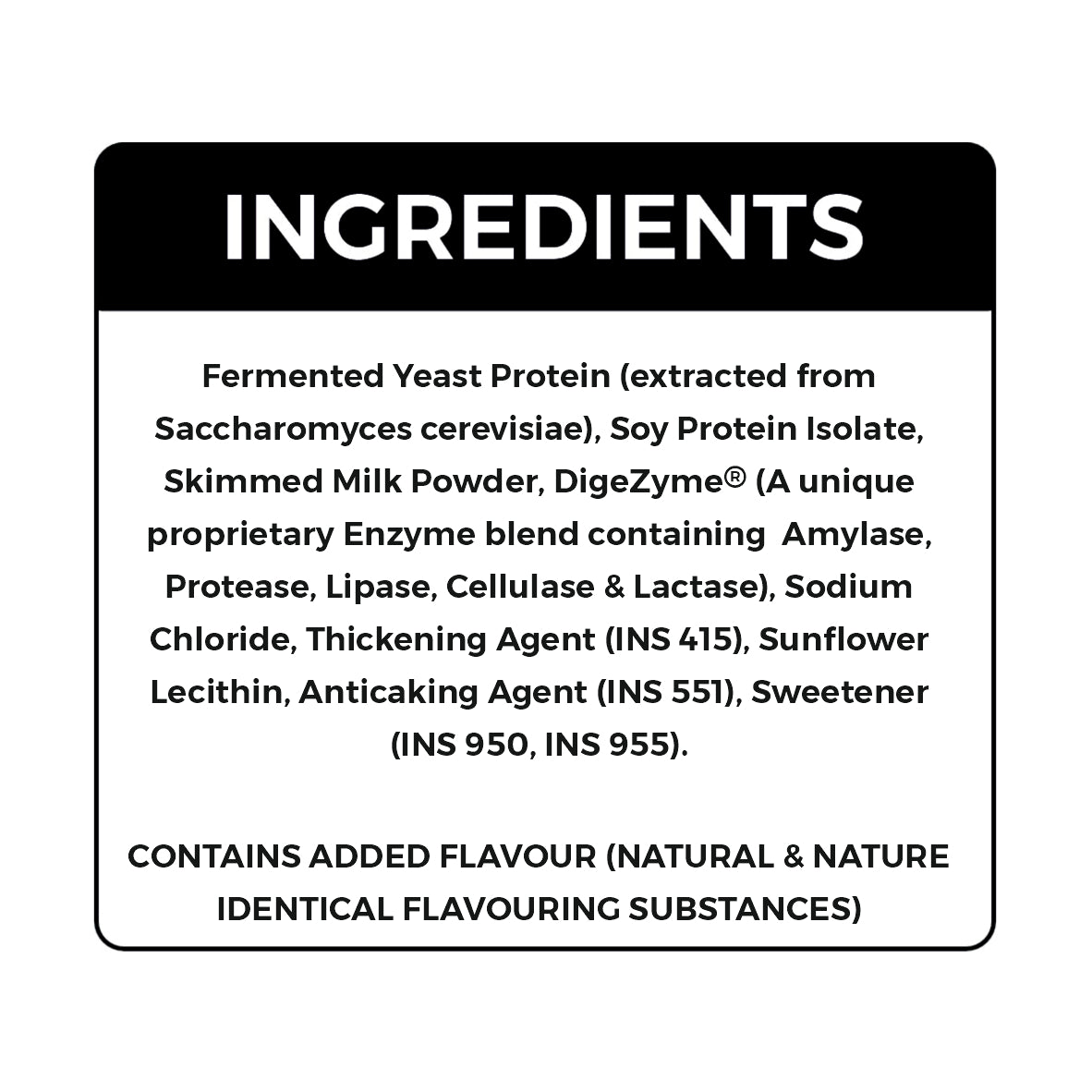 Ripped Up Nutrition Impact Protein Powder | Fermented Yeast & Soy Protein Isolate | 2.5kg | 50 Servings