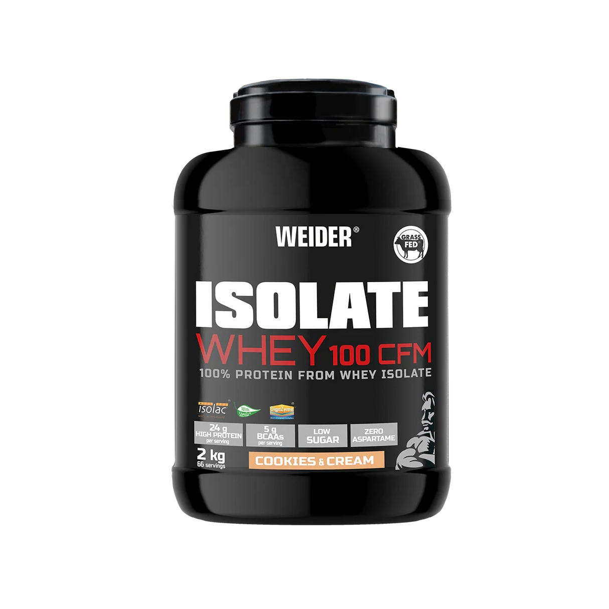 Weider Isolate Whey 100 CFM Protein Powder 2kg | 66 Servings