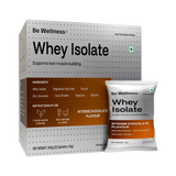 BE Wellness Whey Protein Isolate | Intense Chocolate | Arla Whey Protein Isolate | 900g (25 Servings)