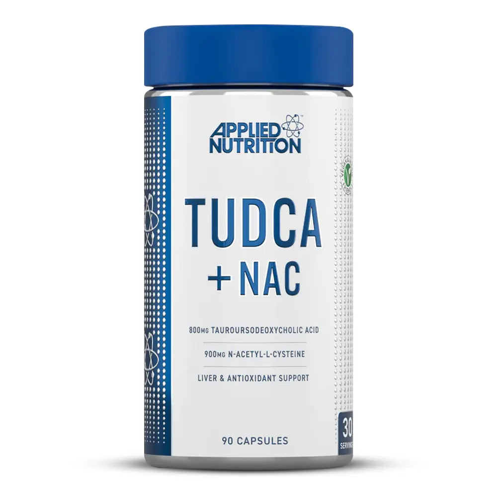 Applied Nutrition TUDCA + NAC | Liver & Antioxidant Support | 90 Capsules (30 Servings)