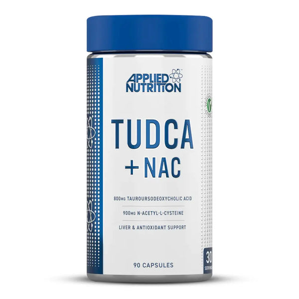 Applied Nutrition TUDCA + NAC | Liver & Antioxidant Support | 90 Capsules (30 Servings)