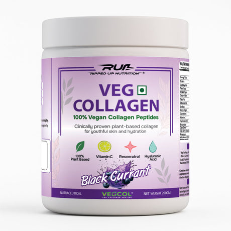 Ripped Up Nutrition Veg Collagen 200g, 20 Servings