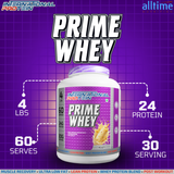 International Protein Prime Whey Protein Powder | 24g Protein | 1.8kg (60 Servings)