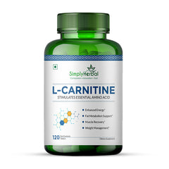 Simply Herbal L-Carnitine Formula 500mg | 120 Tablets