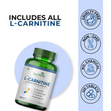 Simply Herbal L-Carnitine Formula 500mg | 120 Tablets