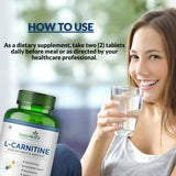 Simply Herbal L-Carnitine Formula 500mg | 120 Tablets