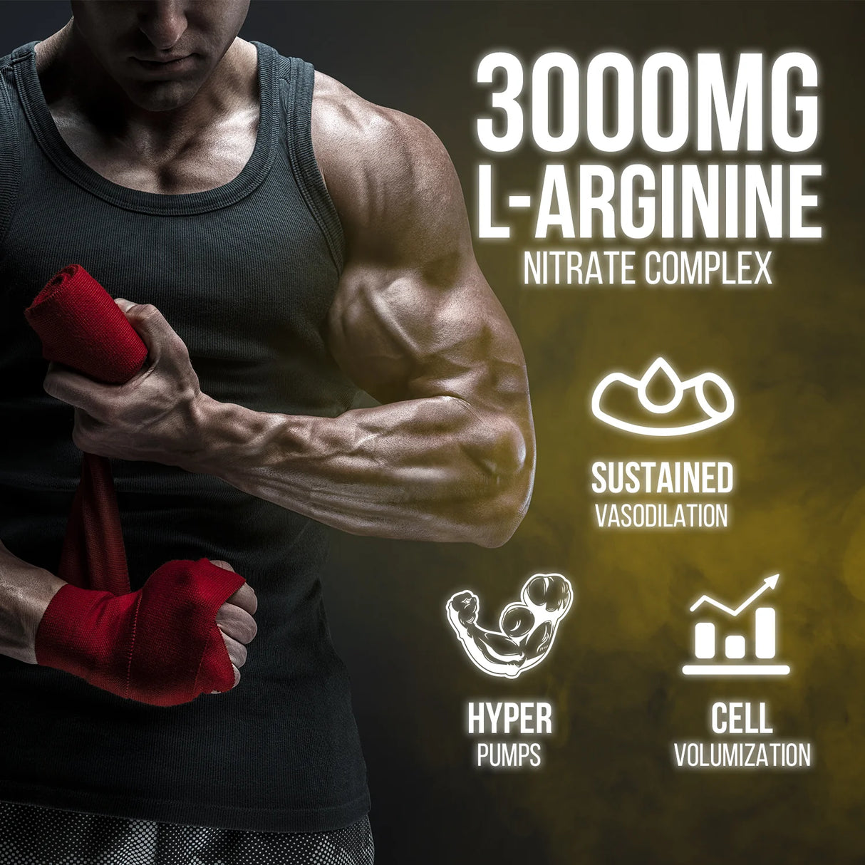 Big Muscles Nutrition L-Arginine PMP Powder , 30 Servings