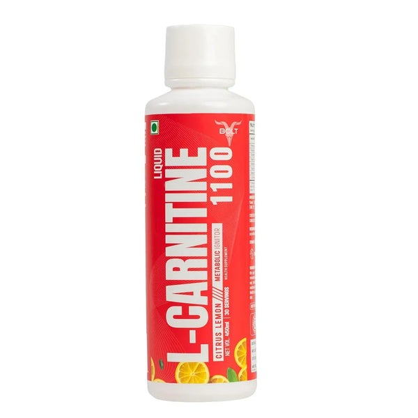 Bolt Nutrition L-Carnitine Liquid 1100 mg Orange Rush