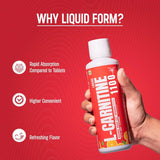 Bolt Nutrition L-Carnitine Liquid 1100 mg Orange Rush