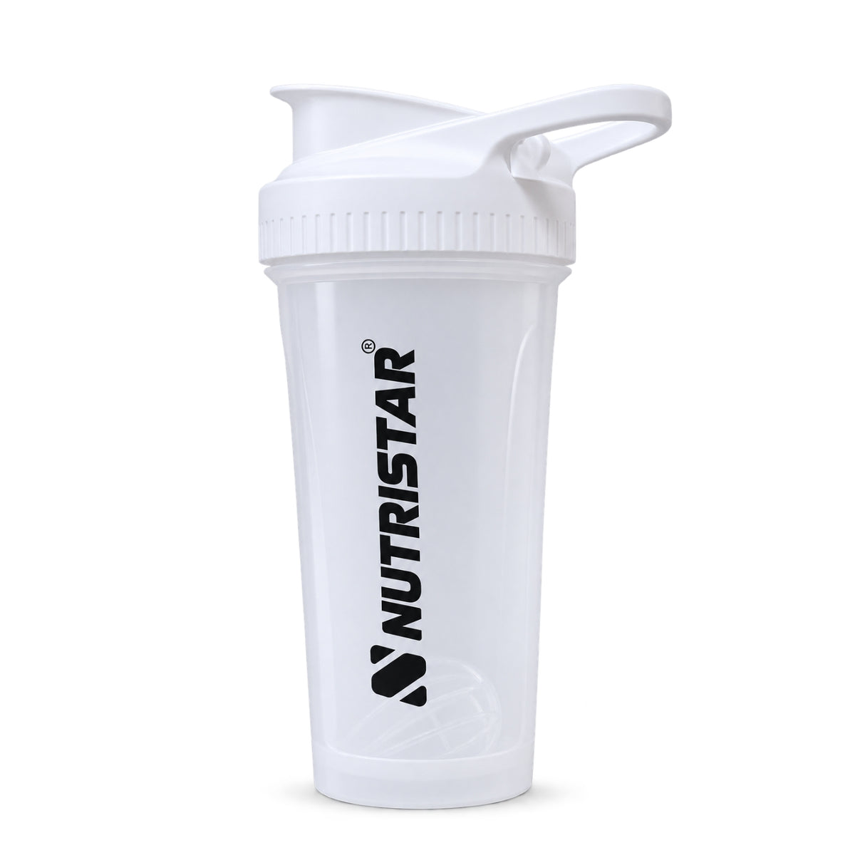 Nutristar Premium Plastic Shaker Bottle 600ml (Random Color)