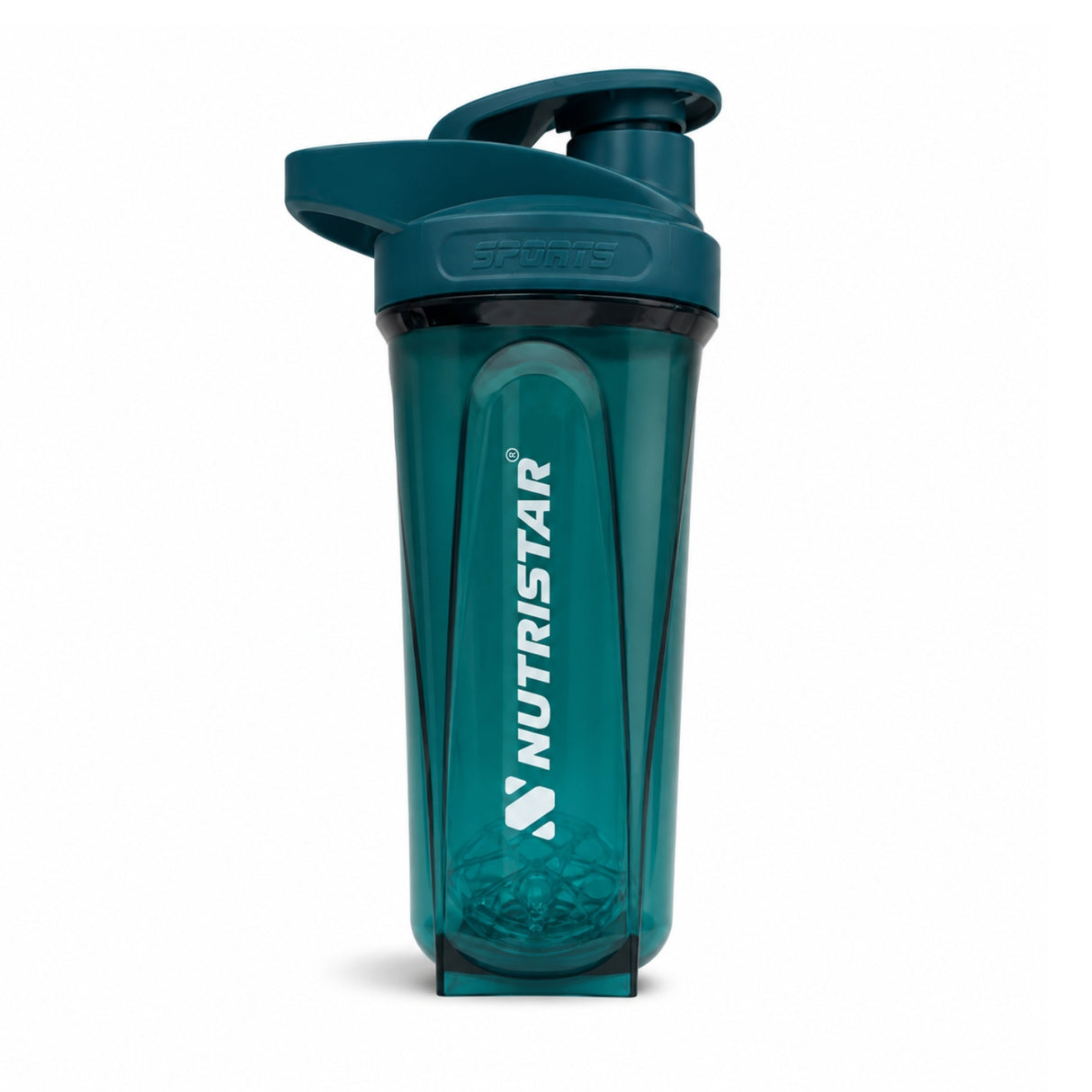 Nutristar Premium Plastic Shaker Bottle 600ml (Random Color)
