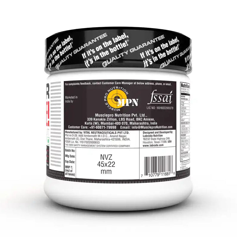 Labrada Super Charge Pre-Workout Concentrate Powder 315g | 63 Servings