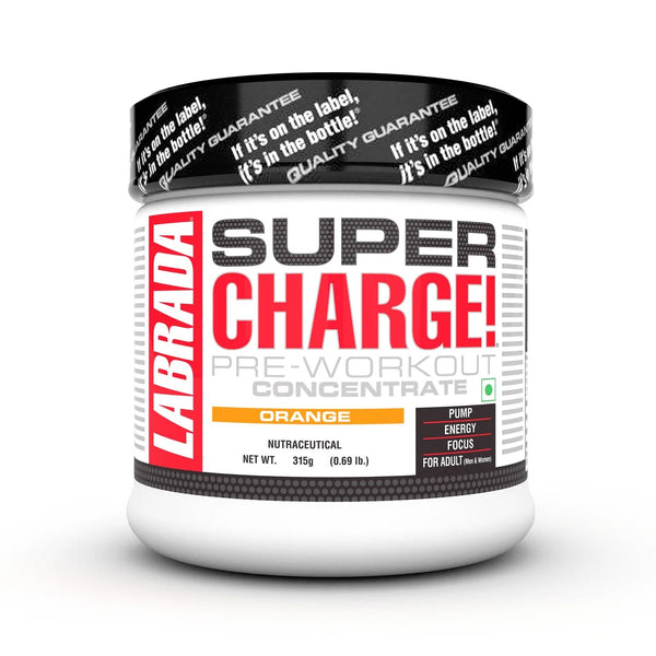 Labrada Super Charge Pre-Workout Concentrate Powder 315g | 63 Servings
