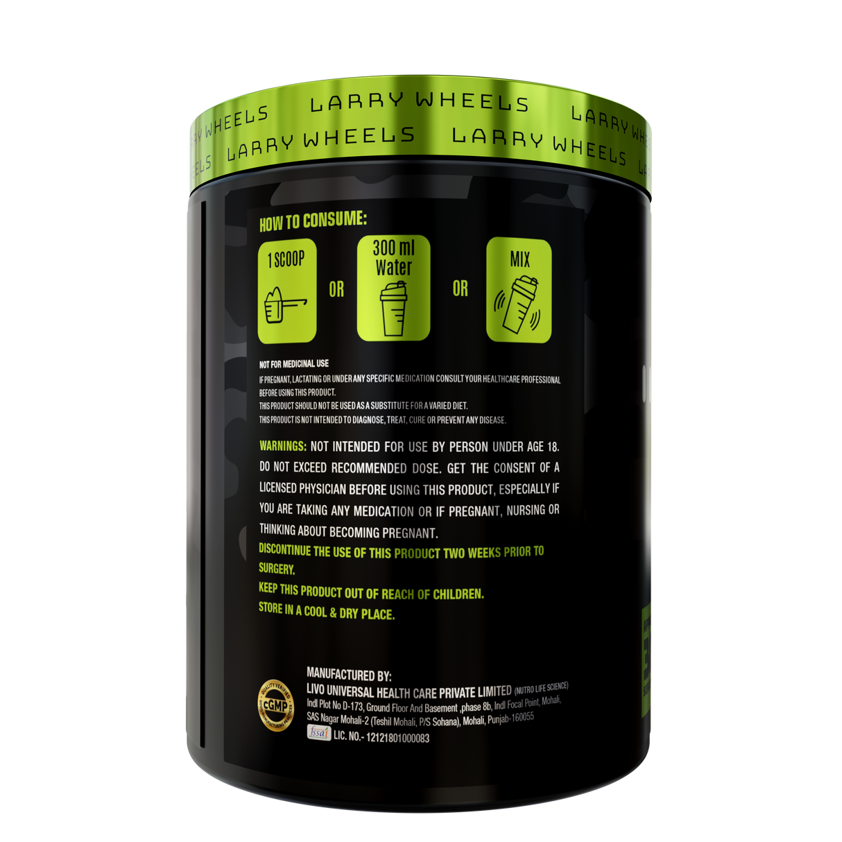 PR Supplements BCAA Branched-Chain Amino Acids Powder | 210g (30 Servings)