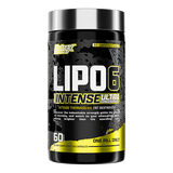 Nutrex Lipo 6 Intense Ultra Concentrate Intense Thermgenic Fat Desroyer - 60 Capsules