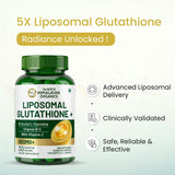 Vlado's Himalayan Organics Liposomal Glutathione 650mg | Skin & Liver Detox | 30 Caps