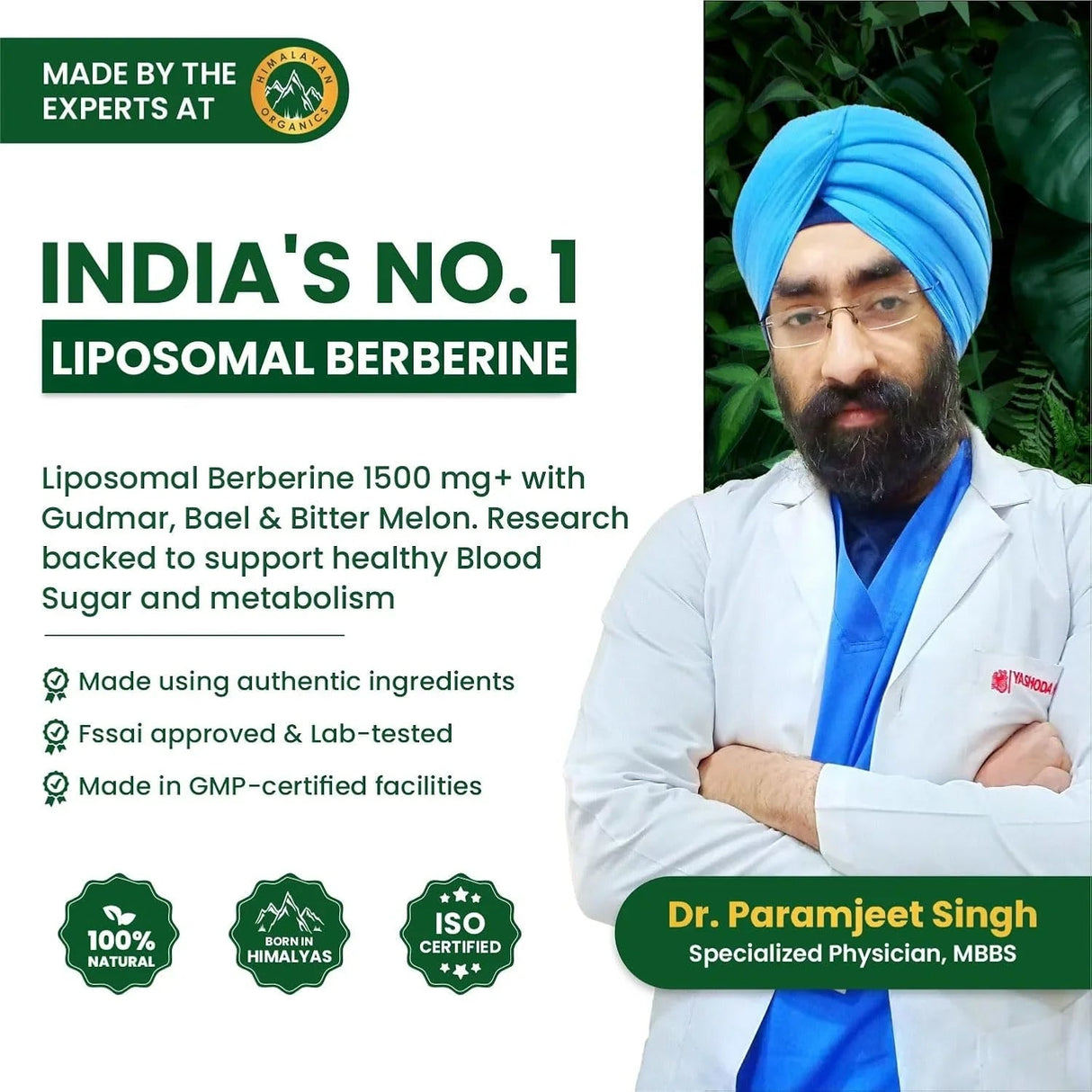 vlado’s himalayan organics liposomal berberine 1500mg 