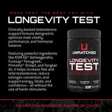 Unmatched Longevity Test, 180 Capsules