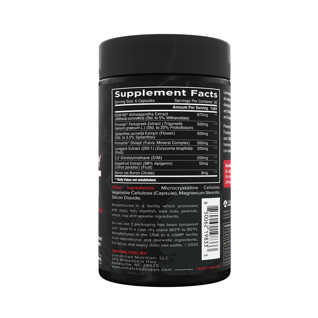 Unmatched Longevity Test, 180 Capsules
