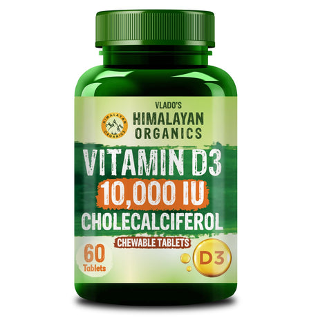 vlado’s himalayan organics vitamin d3 10000 iu chewable 