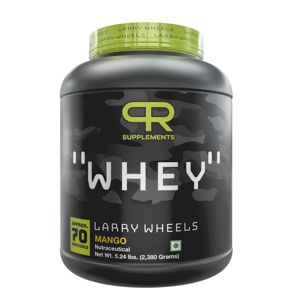 PR Supplements Larry Wheels Whey Protein Powder 2.38kg | Whey Protein Supplement