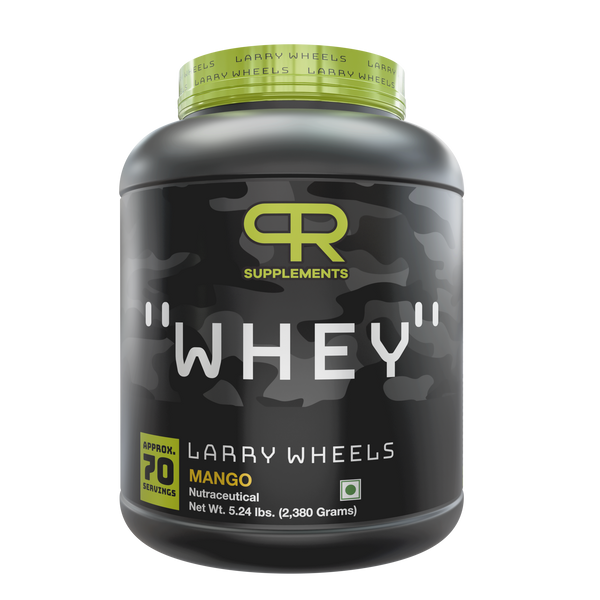 PR Supplements Larry Wheels Whey Protein Powder 2.38kg | Whey Protein Supplement