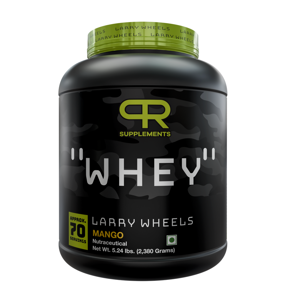 PR Supplements Larry Wheels Whey Protein Powder 2.38kg | Whey Protein Supplement