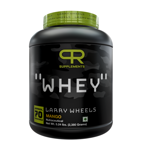 PR Supplements Larry Wheels Whey Protein Powder 2.38kg | Whey Protein Supplement
