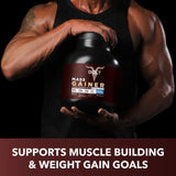 Bolt Nutrition Mass Gainer / Weight Gainer 2lb, 22 Servings