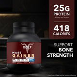 Bolt Nutrition Mass Gainer / Weight Gainer 5lb, 66 Servings