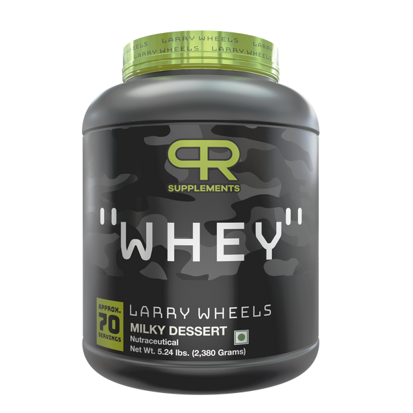 PR Supplements Larry Wheels Whey Protein Powder 2.38kg | Whey Protein Supplement
