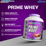 International Protein Prime Whey Protein Powder | 24g Protein | 1.8kg (60 Servings)