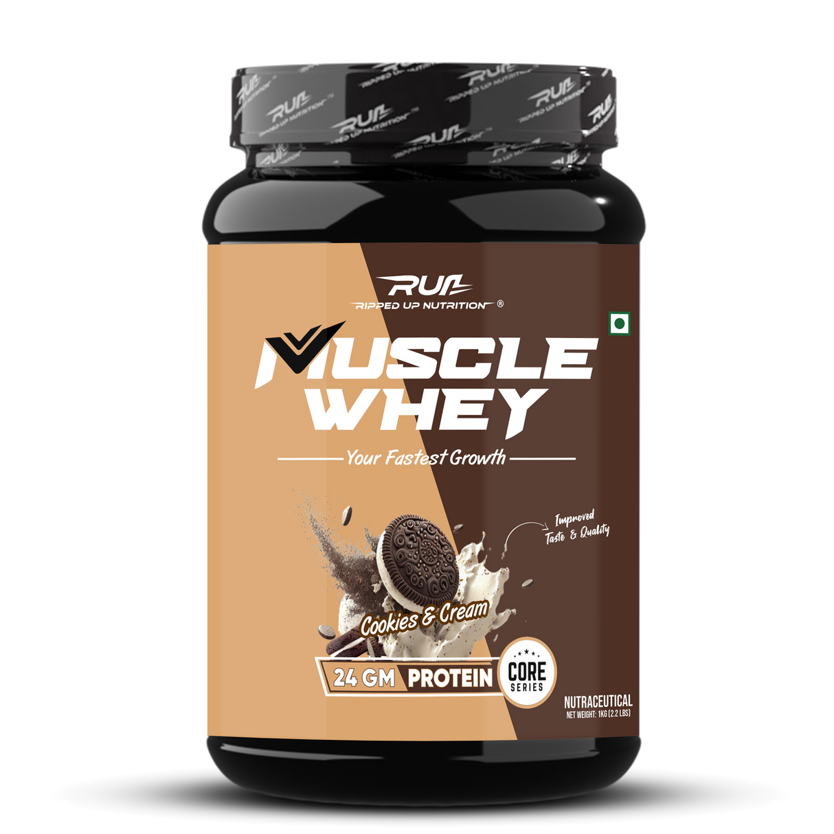 Ripped Up Nutrition Muscle Whey 1 Kg, 27 Servings