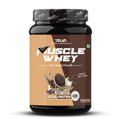 Ripped Up Nutrition Muscle Whey | 24g Protein, Low Carb Formula | 1 Kg, 27 Servings