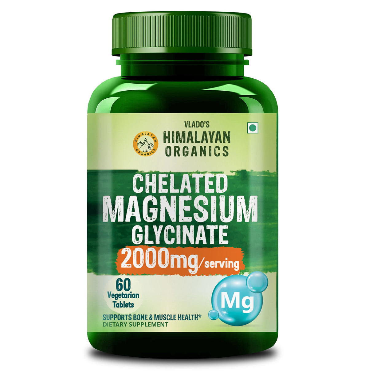 Himalayan Organics, Magnesium Glycinate, 2000mg 