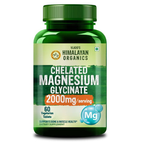 Himalayan Organics, Magnesium Glycinate, 2000mg 