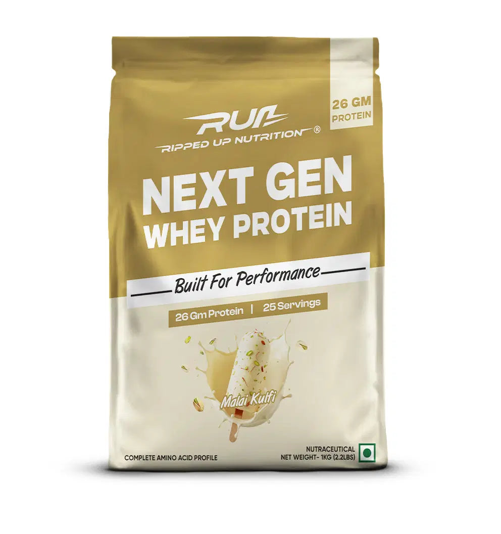 Ripped Up Nutrition Next Gen Protein | 26g Protein | Muscle Recovery Support | 1 Kg, 25 Servings
