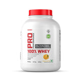 GNC Pro Performance 100% Whey Protein 4 Lbs + Nutristar Micronized CREA Gold Creatine Monohydrate 250g (83 Servings) - High-Performance Strength Combo