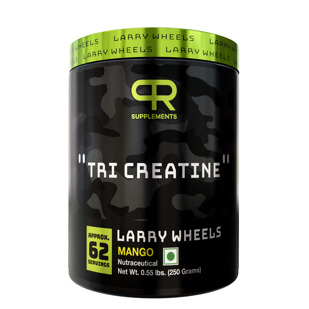 PR Supplements Tri Creatine Powder | 250g (62 Servings)