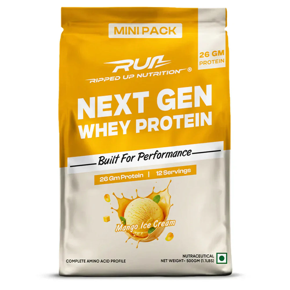 Ripped Up Nutrition Next Gen Protein | 26g Protein | Muscle Recovery Support | 500g, 12 Servings