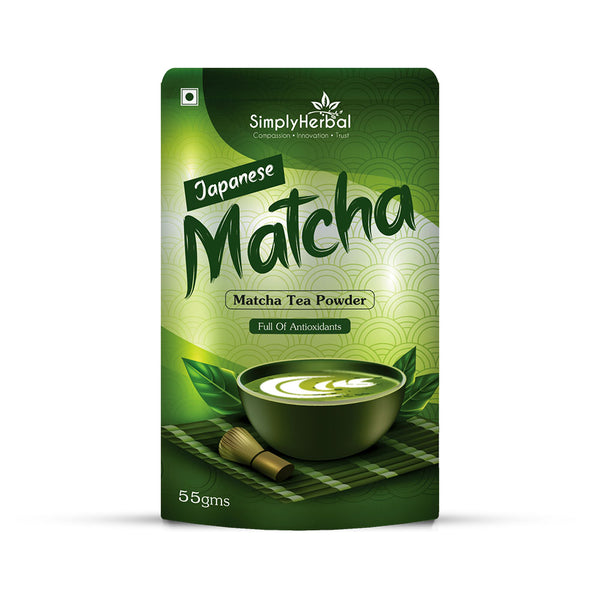 Simply Herbal Japanese Matcha Green Tea Powder 55g