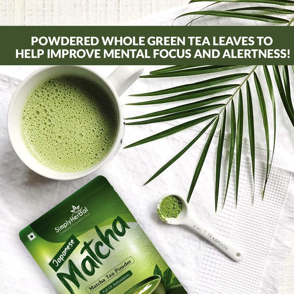 Simply Herbal Japanese Matcha Green Tea Powder 55g